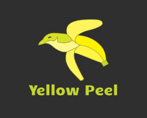 Banana Bird Peel logo design