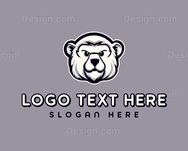 Wildlife Polar Bear Logo