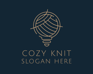 Crochet Light Idea logo design