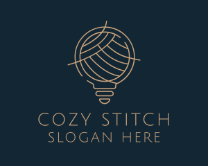 Crochet Light Idea logo design