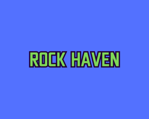 Rock Group Band logo design