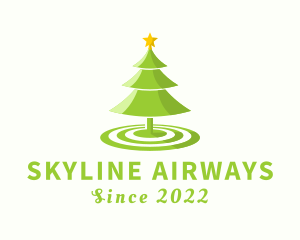Star Christmas Tree logo