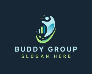 Group Organization Leader logo design