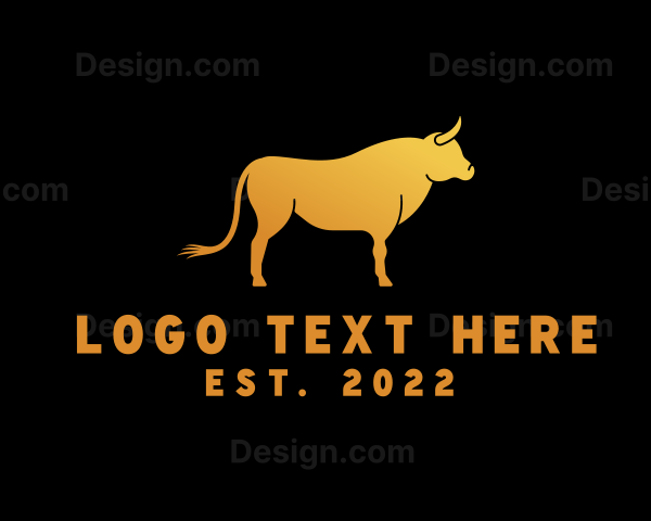 Golden Ox Bullfighting Logo