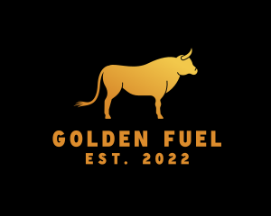 Golden Ox Bullfighting logo design