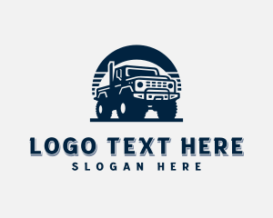 Truck Vehicle Transportation logo