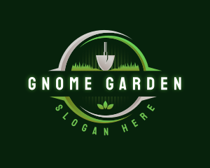 Gardening Landscape Shovel logo design