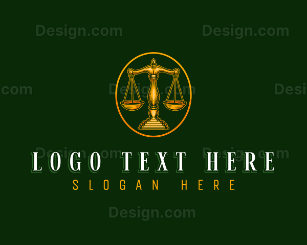 Justice Notary Law Firm Logo