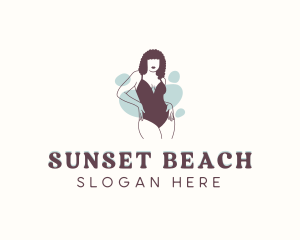 Bikini Fashion Swimwear logo design