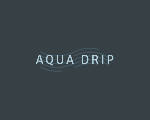 Ocean Aqua Wave  logo design