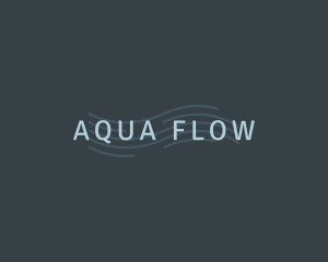 Ocean Aqua Wave  logo design