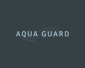 Ocean Aqua Wave  logo design