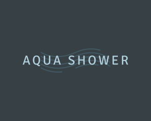 Ocean Aqua Wave  logo design