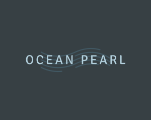 Ocean Aqua Wave  logo design