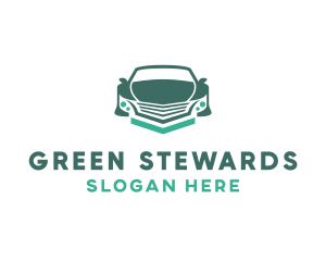 Green Car Rental  logo design