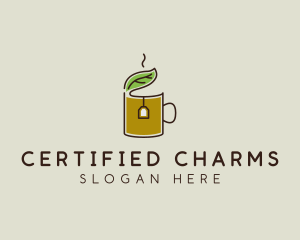 Green Tea Herbal logo design