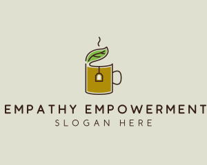 Green Tea Herbal logo design