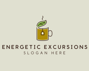 Green Tea Herbal logo design