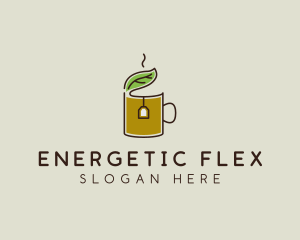 Green Tea Herbal logo design