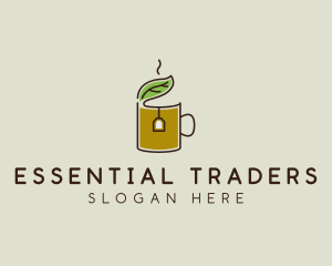 Green Tea Herbal logo design