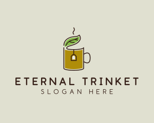 Green Tea Herbal logo design