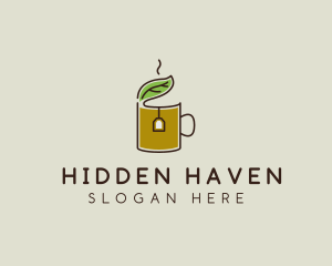 Green Tea Herbal logo design