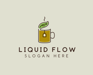 Green Tea Herbal logo design