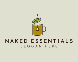 Green Tea Herbal logo design