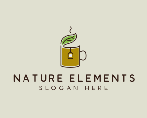 Green Tea Herbal logo design