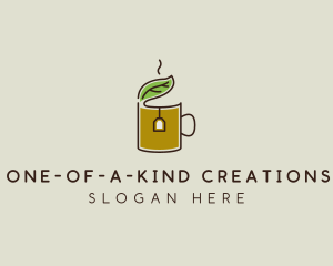 Green Tea Herbal logo design