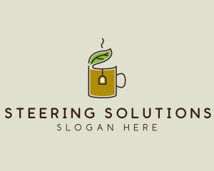 Green Tea Herbal logo design