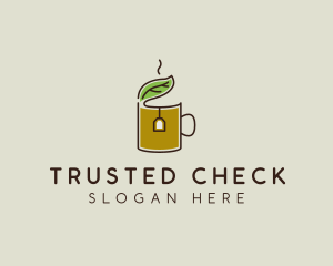 Green Tea Herbal logo design