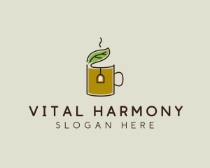 Green Tea Herbal logo design