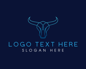 Animal Horn Bull Logo