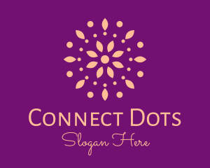 Pink Petals And Dots logo