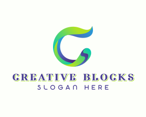 Creative Business Letter C logo design