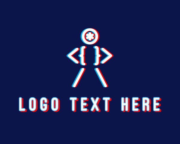 Stick Figure logo example 4