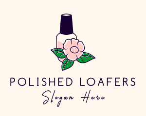 Natural Flower Perfume  logo design