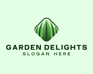 Grass Lawn Landscaping logo design