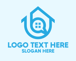 Bungalow - Modern Housing Firm logo design