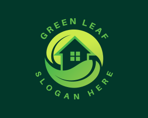 Leaf Natural Realty logo design