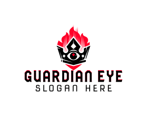 Eye Crown Gaming logo design