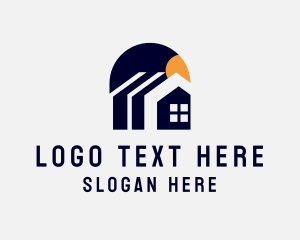 Residential House Building logo