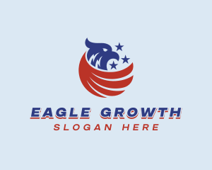 Political American Eagle logo design