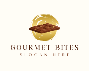 Chocolate Bar Dessert logo design