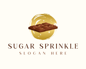 Chocolate Bar Dessert logo design