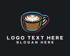Espresso - Espresso Coffee Glitch logo design