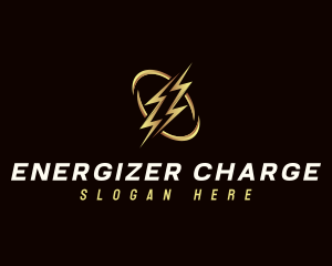 Electric Bolt Power logo design