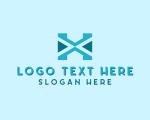 Tribal Tech Letter X logo