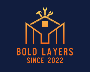 Roofing Construction Handyman logo design